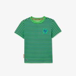 Vetements Fille | LACOSTE T-Shirt Tennis Ultra-Dry Sport Edition Roland Garros