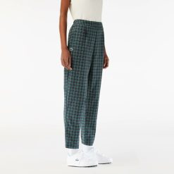 Vetements De Sport | LACOSTE Pantalon Golf 7/8 Stretch Avec Taille Elastiquee