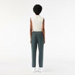 Vetements De Sport | LACOSTE Pantalon Golf 7/8 Stretch Avec Taille Elastiquee