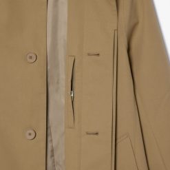 Manteaux & Vestes | LACOSTE Trench Leger Deperlant En Twill De Coton