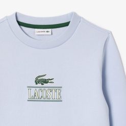 Vetements Fille | LACOSTE Sweatshirt Avec Imprime Iconique En Coton