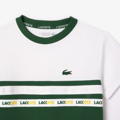 Vetements Garcon | LACOSTE T-Shirt Tennis En Pique Ultra-Dry