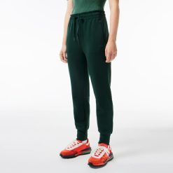 Pantalons & Shorts | LACOSTE Pantalon De Survetement Jogger Femme Lacoste En Double-Face