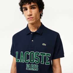 Polos | LACOSTE Polo Original L.12.12 Flocage Lacoste En Petit Pique