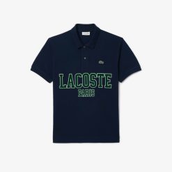 Polos | LACOSTE Polo Original L.12.12 Flocage Lacoste En Petit Pique