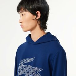 Sous-Vetements & Vetements D'Interieur | LACOSTE Sweatshirt D'Interieur A Capuche Avec Imprime