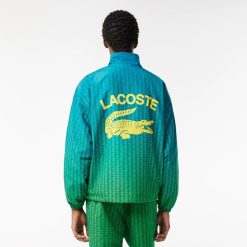 Survetements | LACOSTE Veste Sportsuit Avec Imprime Monogramme Et Effet Degrade