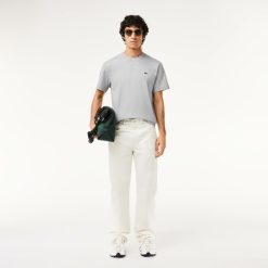 T-Shirts | LACOSTE T-Shirt Classic Fit En Jersey De Coton