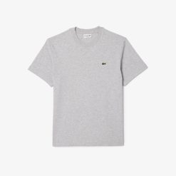 T-Shirts | LACOSTE T-Shirt Classic Fit En Jersey De Coton