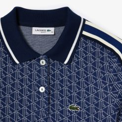 Robes & Jupes | LACOSTE Robe Slim Fit Monogramme En Jacquard