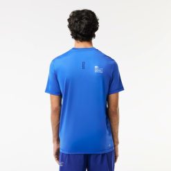 Vetements De Sport | LACOSTE T-Shirt Homme Lacoste Sport Slim Fit En Jersey Extensible