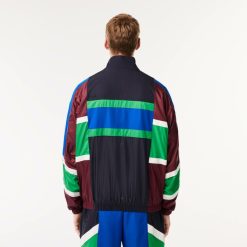 Survetements | LACOSTE Veste Zippee Sportsuit Color-Block Mix Matieres