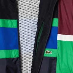 Survetements | LACOSTE Veste Zippee Sportsuit Color-Block Mix Matieres