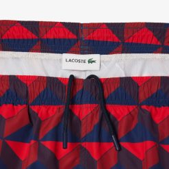 Maillots De Bain | LACOSTE Short De Bain Mi-Long Avec Imprime Robert George