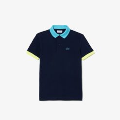 Vetements Garcon | LACOSTE Polo Color-Block En Pique De Coton