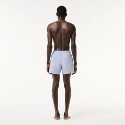 Maillots De Bain | LACOSTE Short De Bain Court Imprime Crocodile