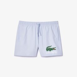 Maillots De Bain | LACOSTE Short De Bain Court Imprime Crocodile