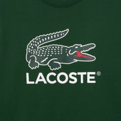 Sweatshirts | LACOSTE Sweatshirt Classic Fit En Molleton De Coton