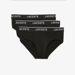 Sous-Vetements & Vetements D'Interieur | LACOSTE Lot De 3 Slips Casual