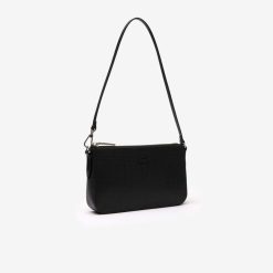 Sacs A Bandouliere | LACOSTE Sac A Main Chantaco Classics En Cuir