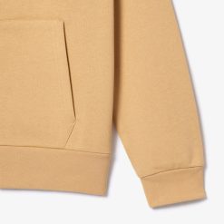 Sweatshirts | LACOSTE Sweatshirt Jogger Zippe Homme En Molleton Lacoste Avec Poche Kangourou