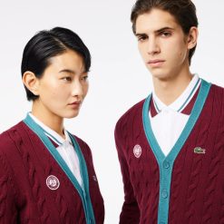 Vetements De Sport | LACOSTE Cardigan D'Arbitre Edition Roland Garros