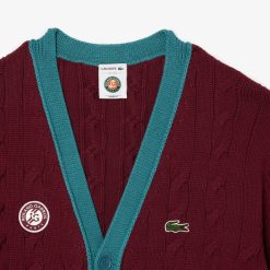 Vetements De Sport | LACOSTE Cardigan D'Arbitre Edition Roland Garros