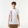 Vetements De Sport | LACOSTE T-Shirt Lacoste Tennis X Daniil Medvedev Regular Fit