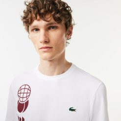 Vetements De Sport | LACOSTE T-Shirt Lacoste Tennis X Daniil Medvedev Regular Fit