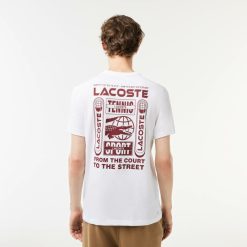 Vetements De Sport | LACOSTE T-Shirt Lacoste Tennis X Daniil Medvedev Regular Fit