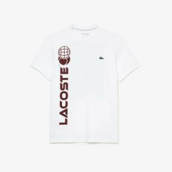 Vetements De Sport | LACOSTE T-Shirt Lacoste Tennis X Daniil Medvedev Regular Fit