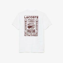 Vetements De Sport | LACOSTE T-Shirt Lacoste Tennis X Daniil Medvedev Regular Fit