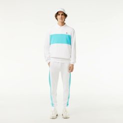 Sweatshirts | LACOSTE Sweatshirt Jogger Color-Block Classic Fit Avec Imprime 3D