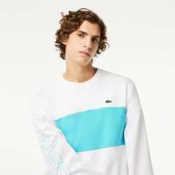 Sweatshirts | LACOSTE Sweatshirt Jogger Color-Block Classic Fit Avec Imprime 3D