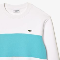 Sweatshirts | LACOSTE Sweatshirt Jogger Color-Block Classic Fit Avec Imprime 3D