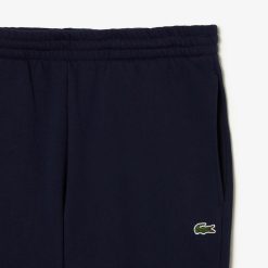 Pantalons & Shorts | LACOSTE Pantalon De Survetement Jogger Slim Fit Homme En Molleton De Coton Biologique