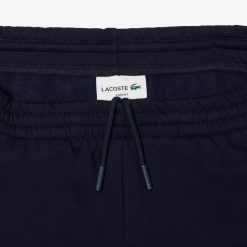 Pantalons & Shorts | LACOSTE Pantalon De Survetement Jogger Slim Fit Homme En Molleton De Coton Biologique