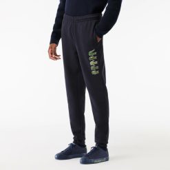 Pantalons & Shorts | LACOSTE Pantalon De Survetement Jogger Avec Imprimes Iconiques