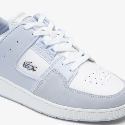 Sneakers | LACOSTE Sneakers Court Cage Femme En Cuir