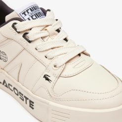 Sneakers | LACOSTE Sneakers L002 Femme En Cuir Avec Marquage