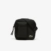 Sacs A Bandouliere | LACOSTE Sacoche Zippee Unie Lacoste Avec Bandouliere Ajustable