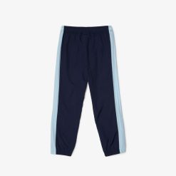 Vetements Fille | LACOSTE Pantalon De Survetement Enfant Bandes Contrastees Color-Block