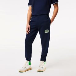 Pantalons & Shorts | LACOSTE Pantalon De Survetement Homme Lacoste En Molleton