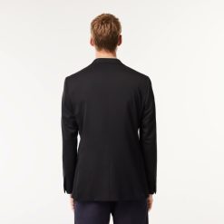 Manteaux & Vestes | LACOSTE Veste Homme Lacoste Slim Fit En Laine Extensible