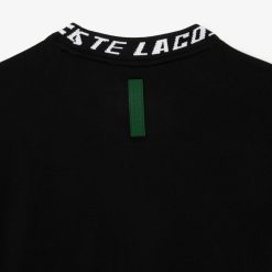 T-Shirts | LACOSTE T-Shirt Homme Regular Fit Marquage Sur Le Col Lacoste